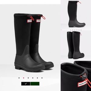 Hunter Boots Rain Boots Neoprene size 8